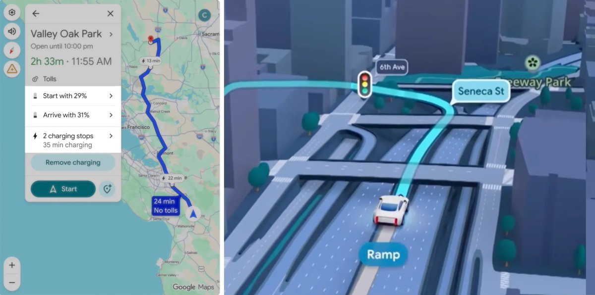 Google Maps Launches AI-Powered EV Routing Support and New Visuals – Hub