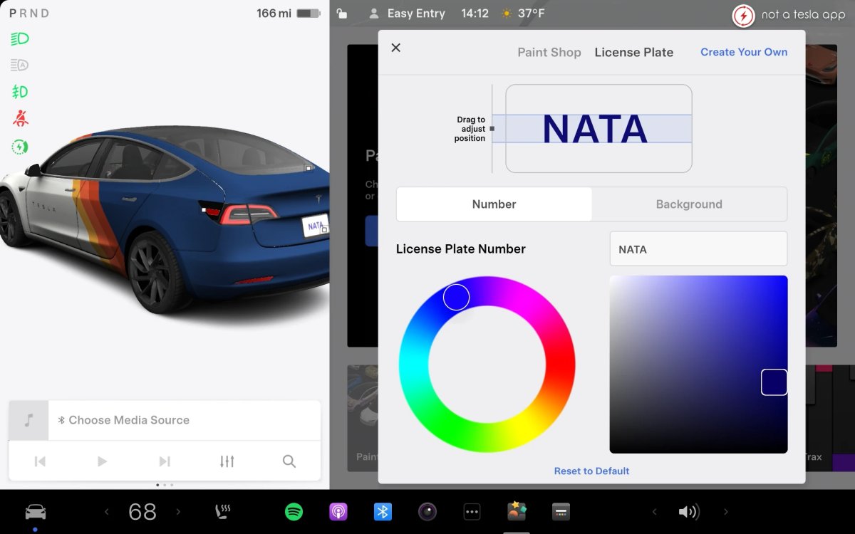 How to Create Custom Tesla License Plate Visualizations