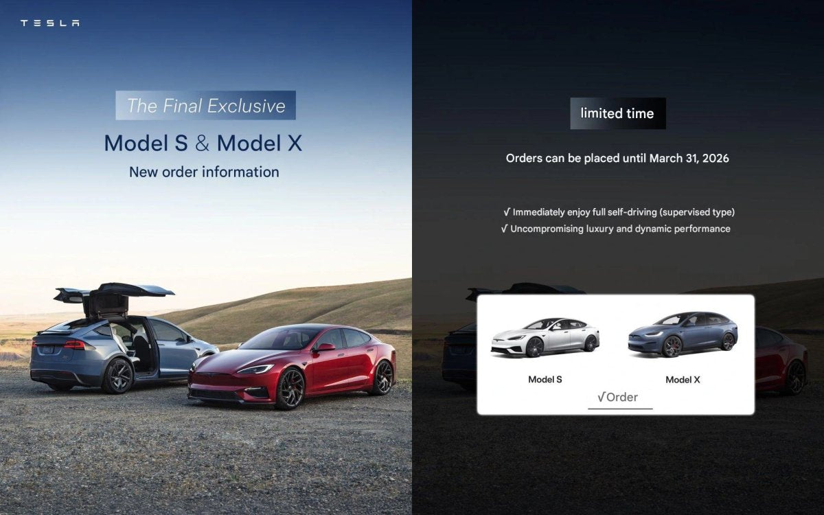 Tesla Sets Model S/X Order Deadline in South Korea As End of Production Nears