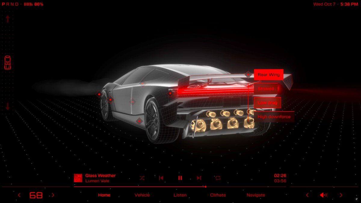 Tesla Reveals Fighter Jet-Inspired Roadster UI With Track Mode [VIDEO]