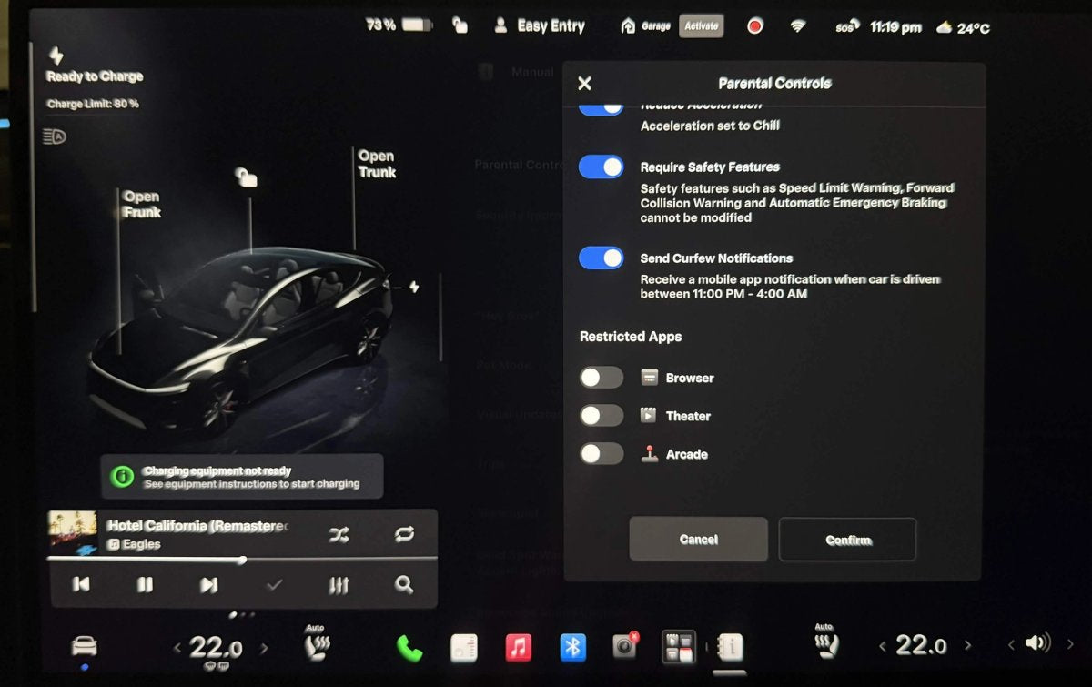 Tesla Improves Parental Controls in Update 2026.20