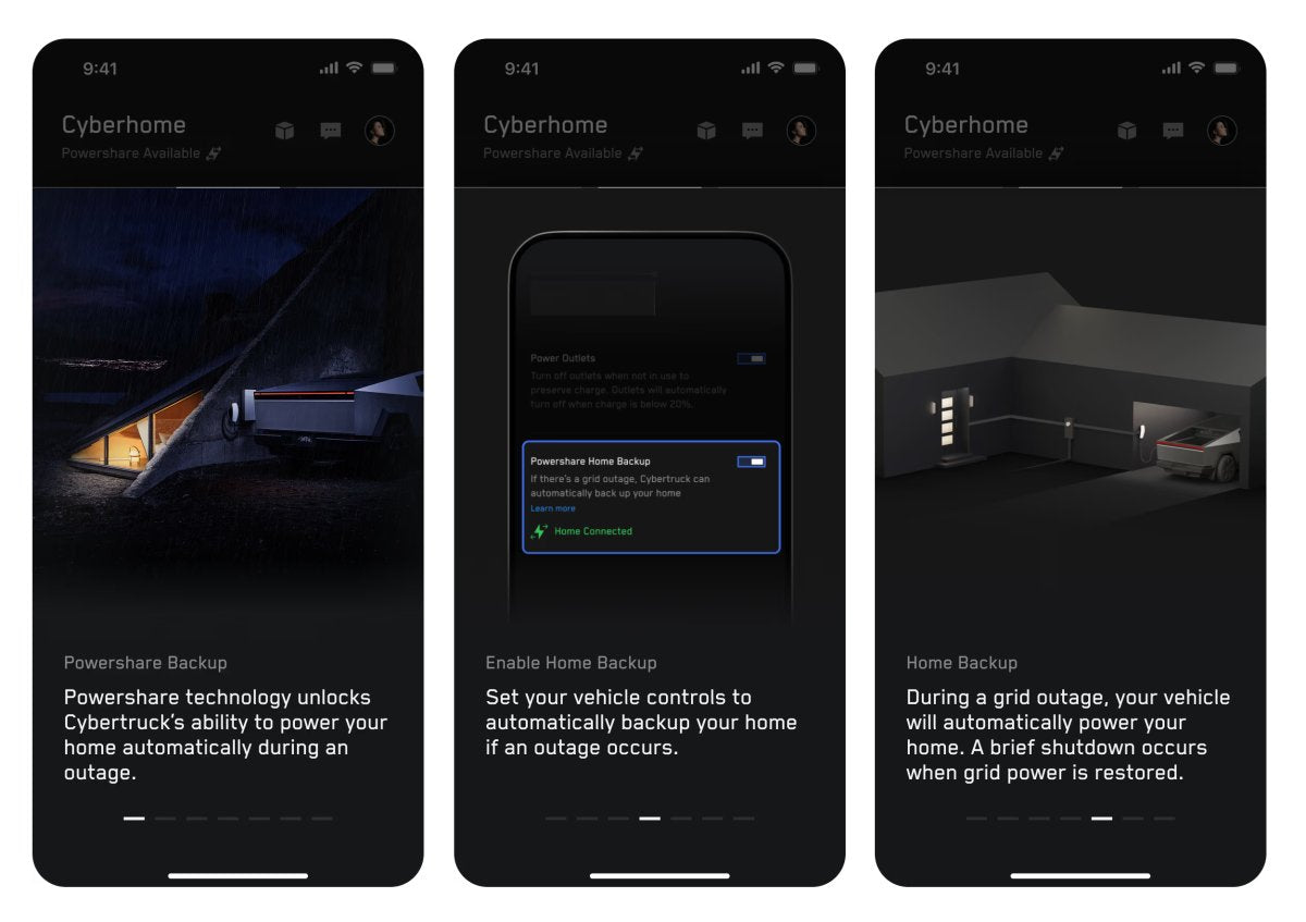 Verify Model 3 and Model Y Powershare Home Backup Compatibility