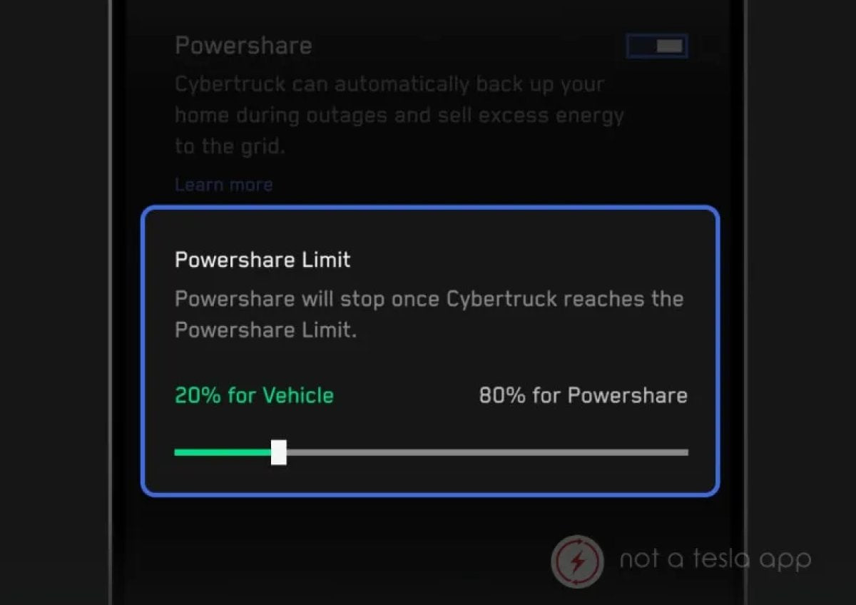 Tesla App Update 4.53: Powershare Limit Control, Automatic Damage Detection, Brake-by-Wire