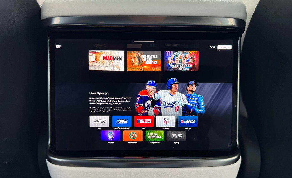 How to "Hack" Tesla Rear Screen to Watch Any Video Streaming Apps/Services [VIDEO]