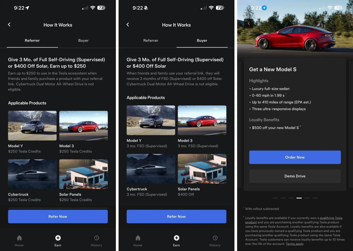 Tesla updates referral and loyalty programs again