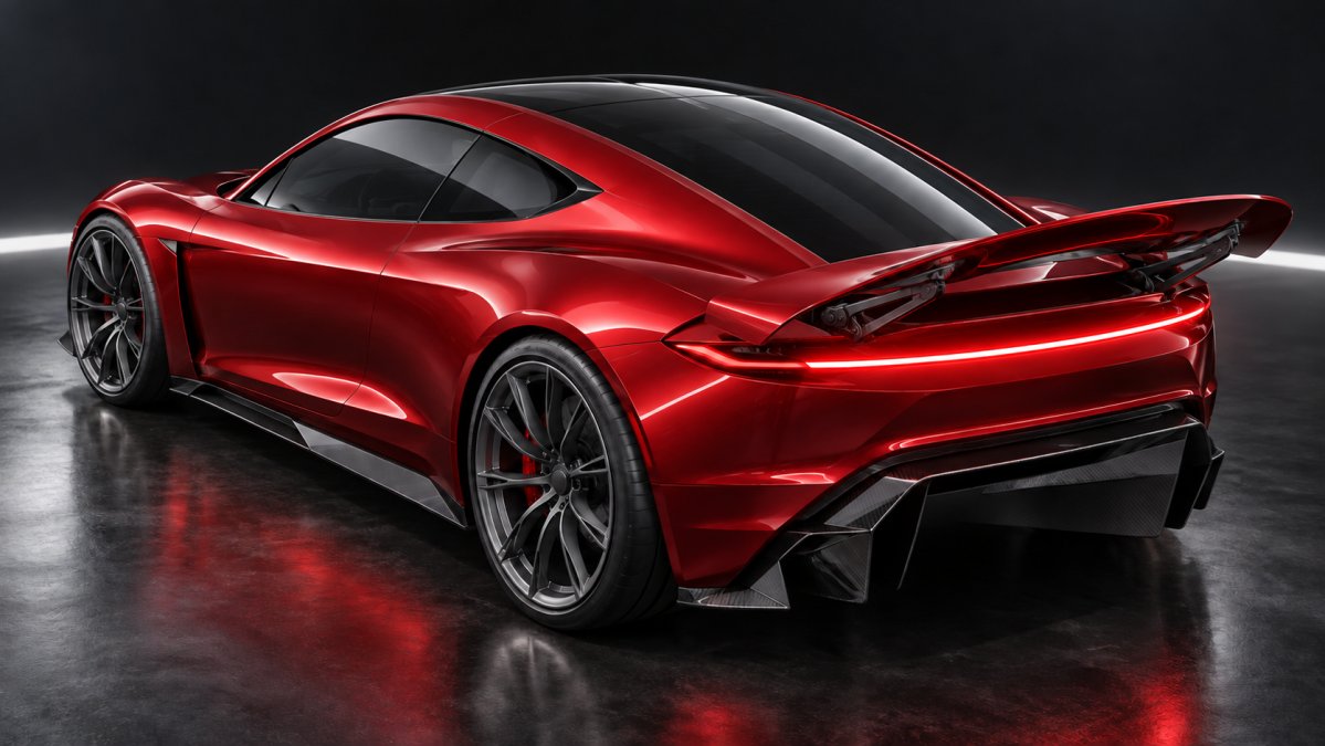 Tesla Patent Hints at Active Aero Wing for Roadster