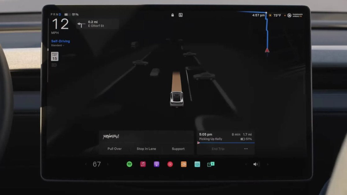 Tesla’s Unsupervised Robotaxi Fleet Grows as Night Rides Begin – Hub