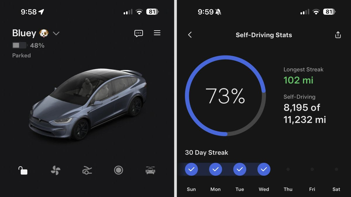 Tesla Launches Dedicated Self-Driving Section in Tesla App