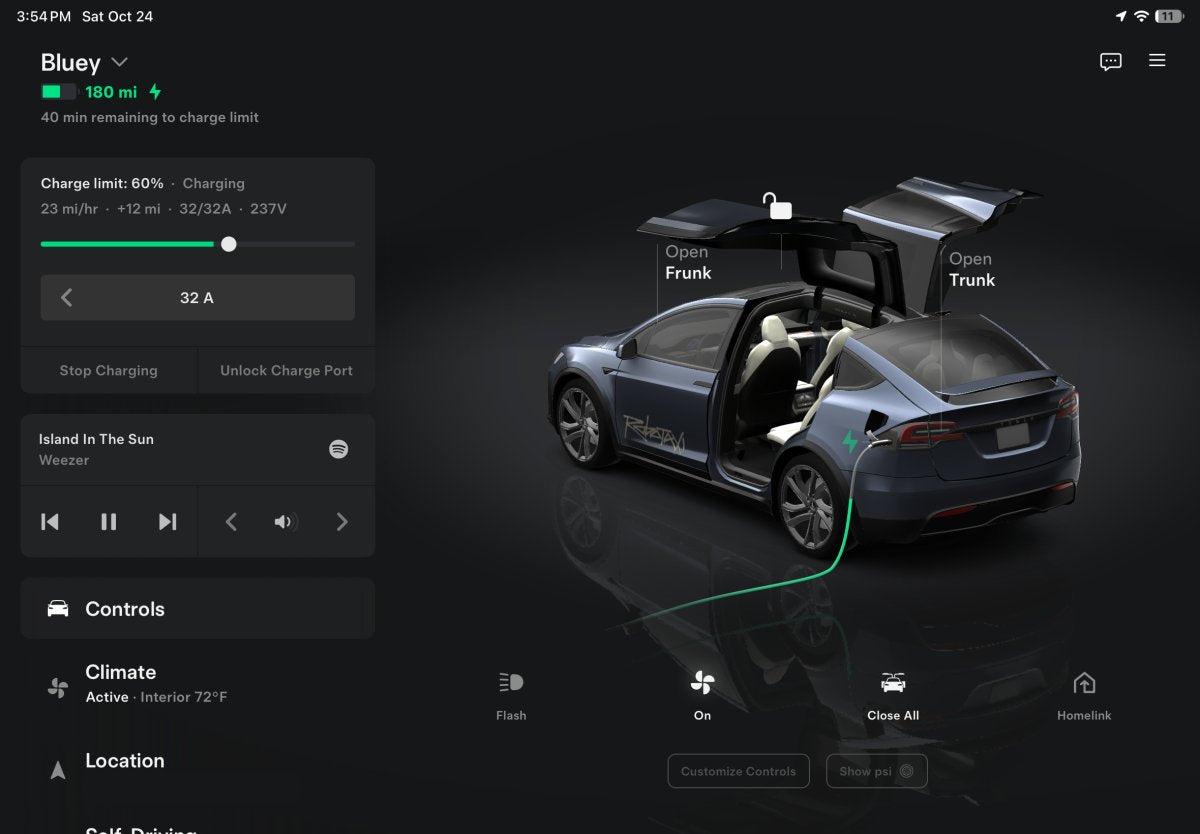 Tesla App 4.62.3: iPad, iPhone Duo, Foldables, Location, ID Workflow