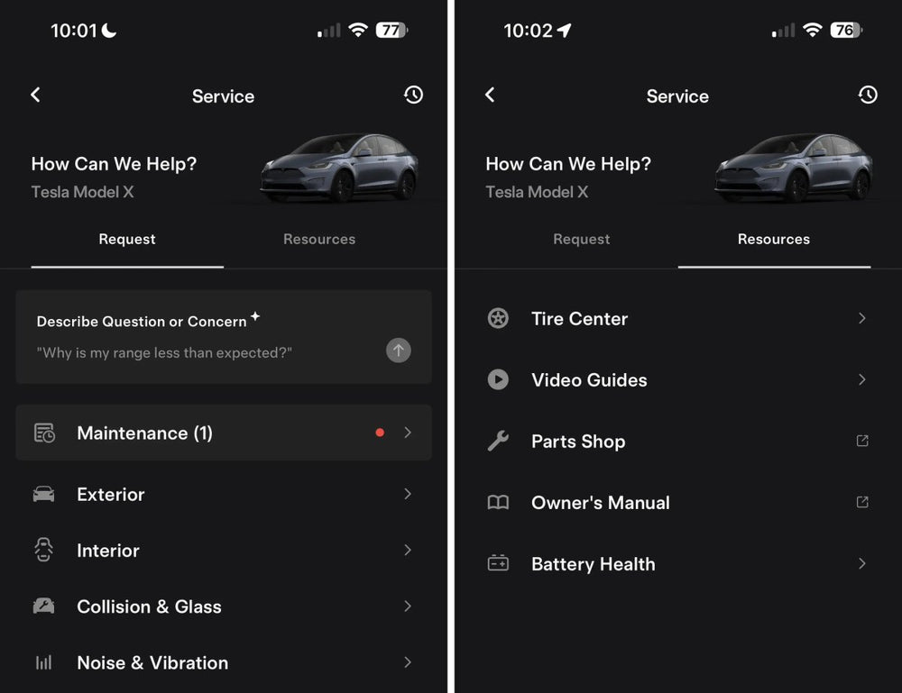 Tesla app 4.55.0 updates – Hub