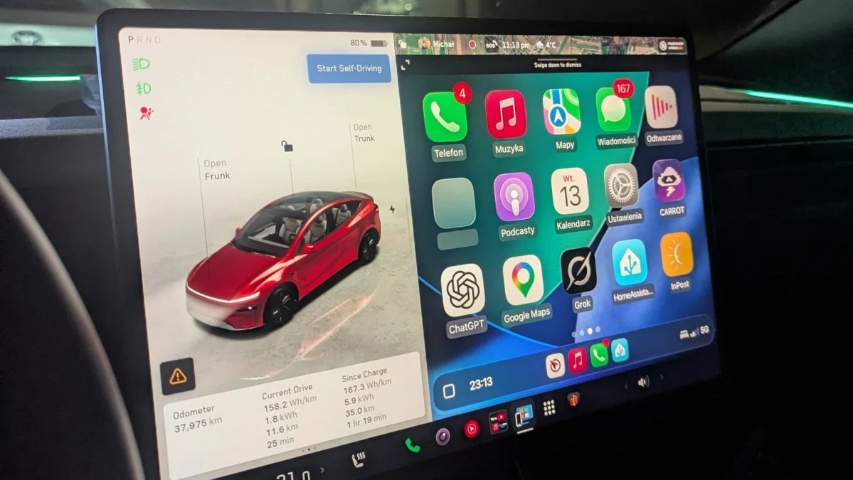 Native CarPlay and AirPlay Now Running on Tesla, With Siri [VIDEOS]