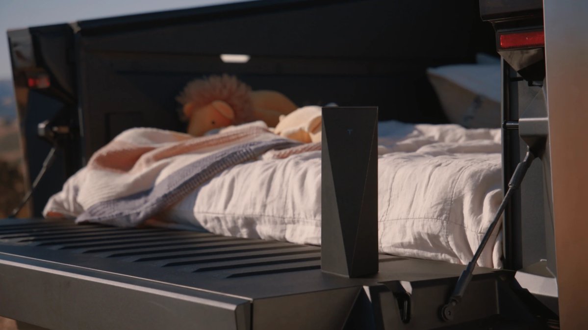 Tesla teases wireless 'Cyber Speaker' in promo video