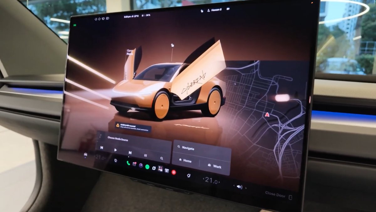 What the Cybercab's Consumer-Facing UI Looks Like