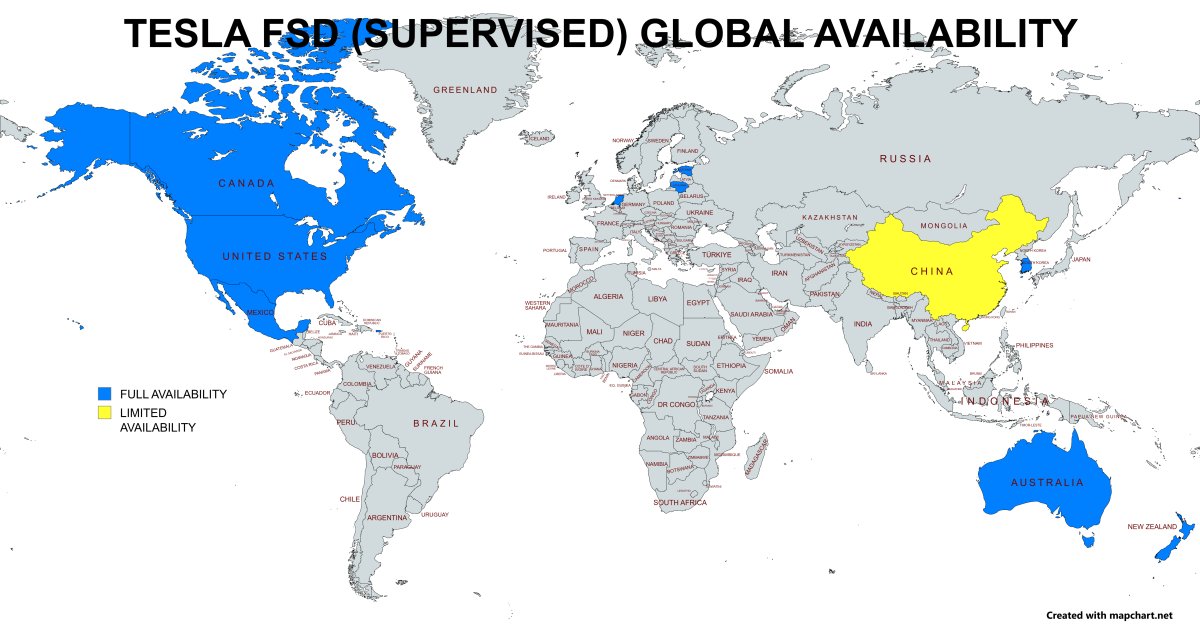 Tesla FSD Expansion History: Where It’s Live and What’s Next