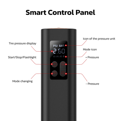 TeslaHubs™ Portable Air Pump