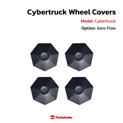 Teslahubs™ Cybertruck Wheel Covers