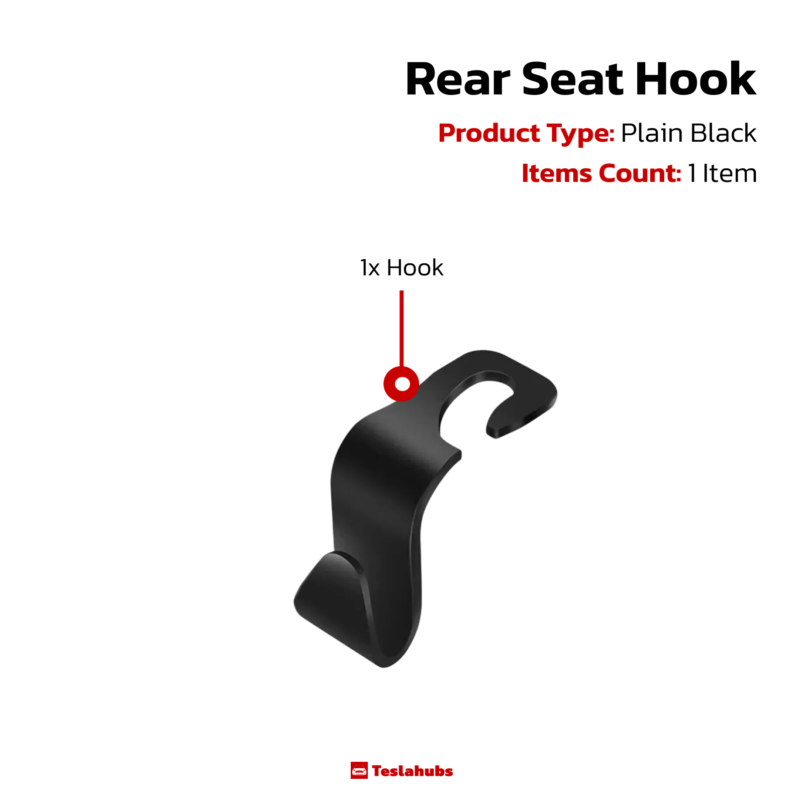 Teslahubs™ Rear Seat Hook