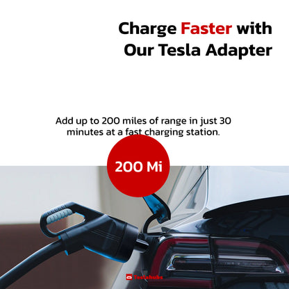 Teslahubs™ CCS1×J1772 2-in-1 Charging Adapter