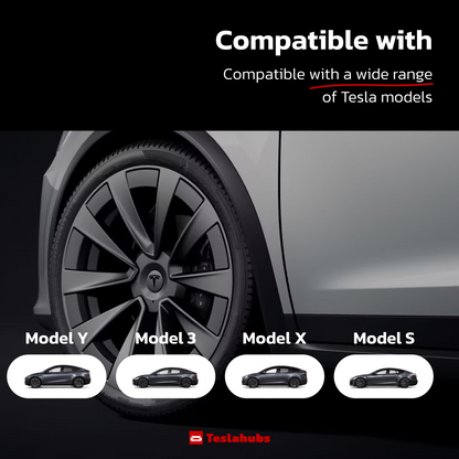 Teslahubs™ TireGuard Pro – Bluetooth Pressure Monitoring Sensors