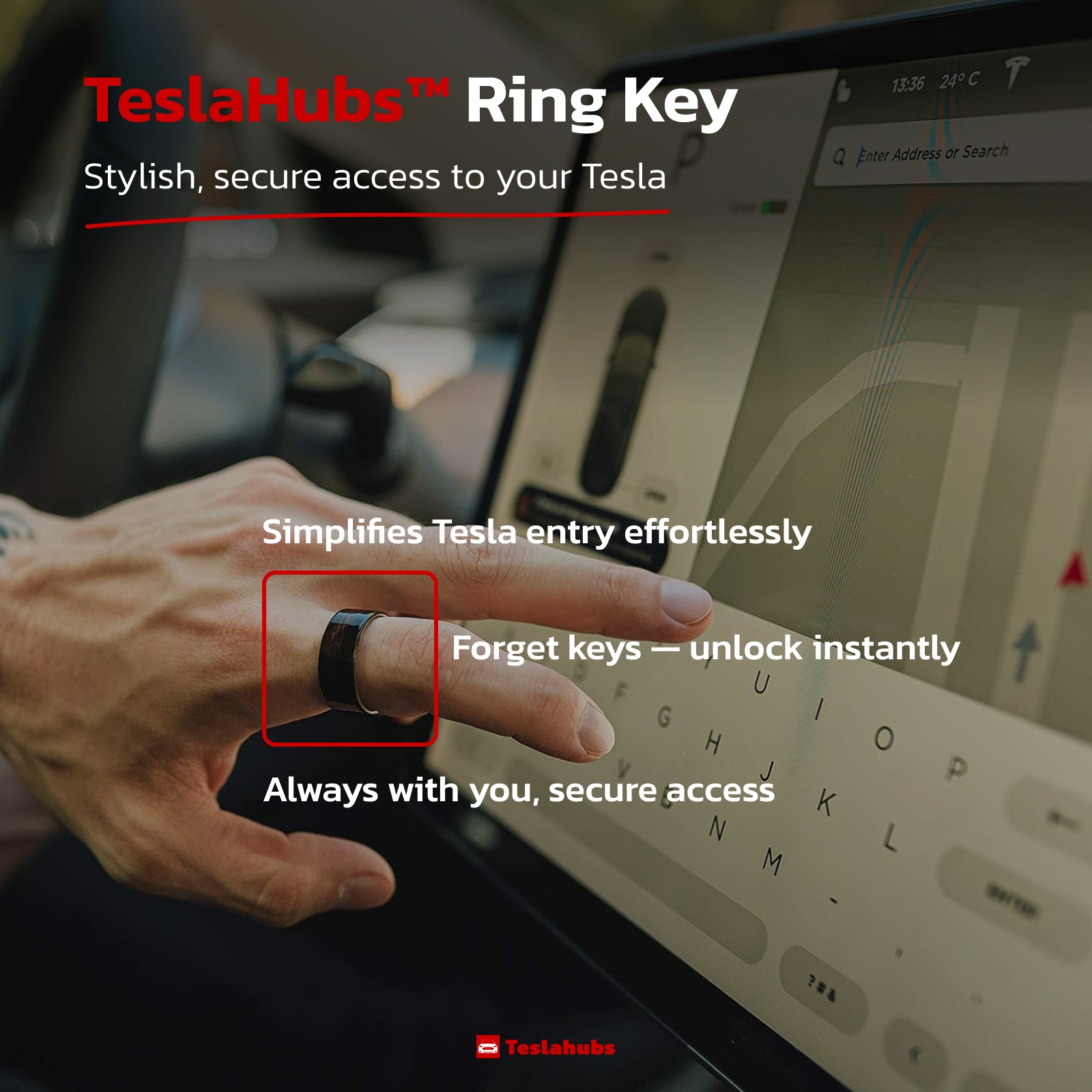 Teslahubs™ Ring Key