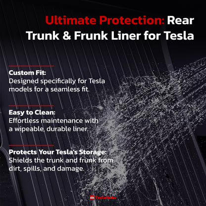 Teslahubs™ Rear Trunk, Frunk Liner for Tesla