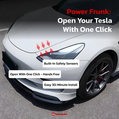 TeslaHubs™ Power Frunk For Model 3