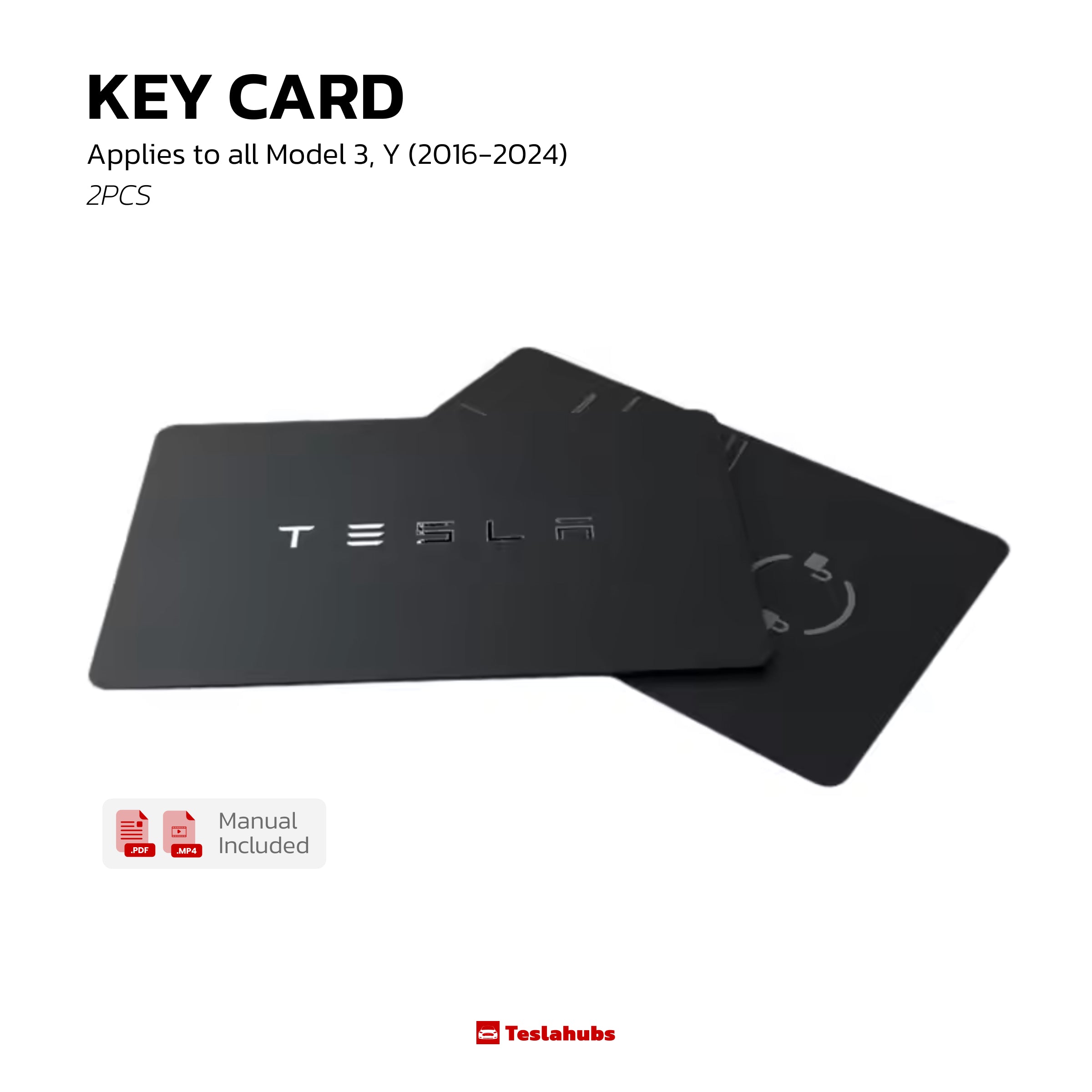 Induction Key Card for Tesla Model 3 & Y – Hub