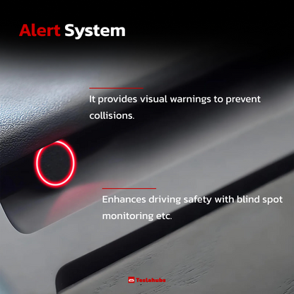 TeslaHubs™ (BLIS) Blind Spot Monitor System