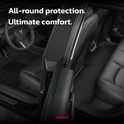 TeslaHubs™ Tapis toutes saisons premium pour Model 3/Y