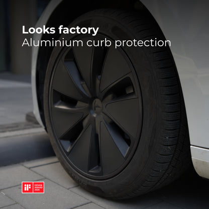 Teslahubs™ Protezioni per cerchi in alluminio, Model 3, Y, S, X