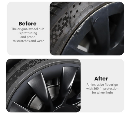 TeslaHubs™ Rim Shield  Advanced Protection Kit