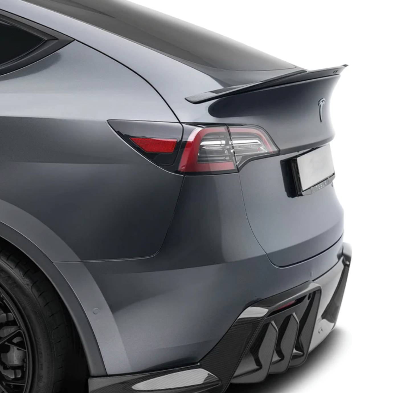 TeslaHubs™ Hardened Carbon Fiber Spoiler