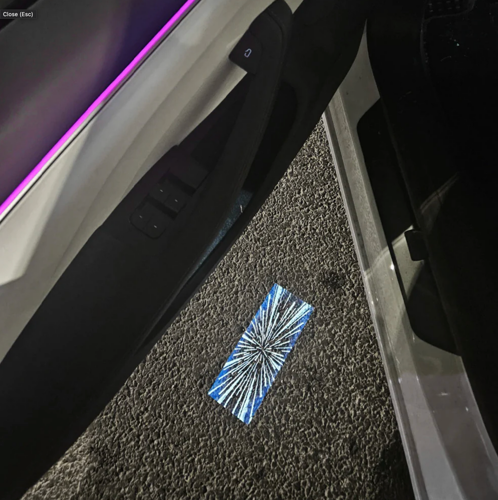 Teslahubs™ Projektor-Türlichter