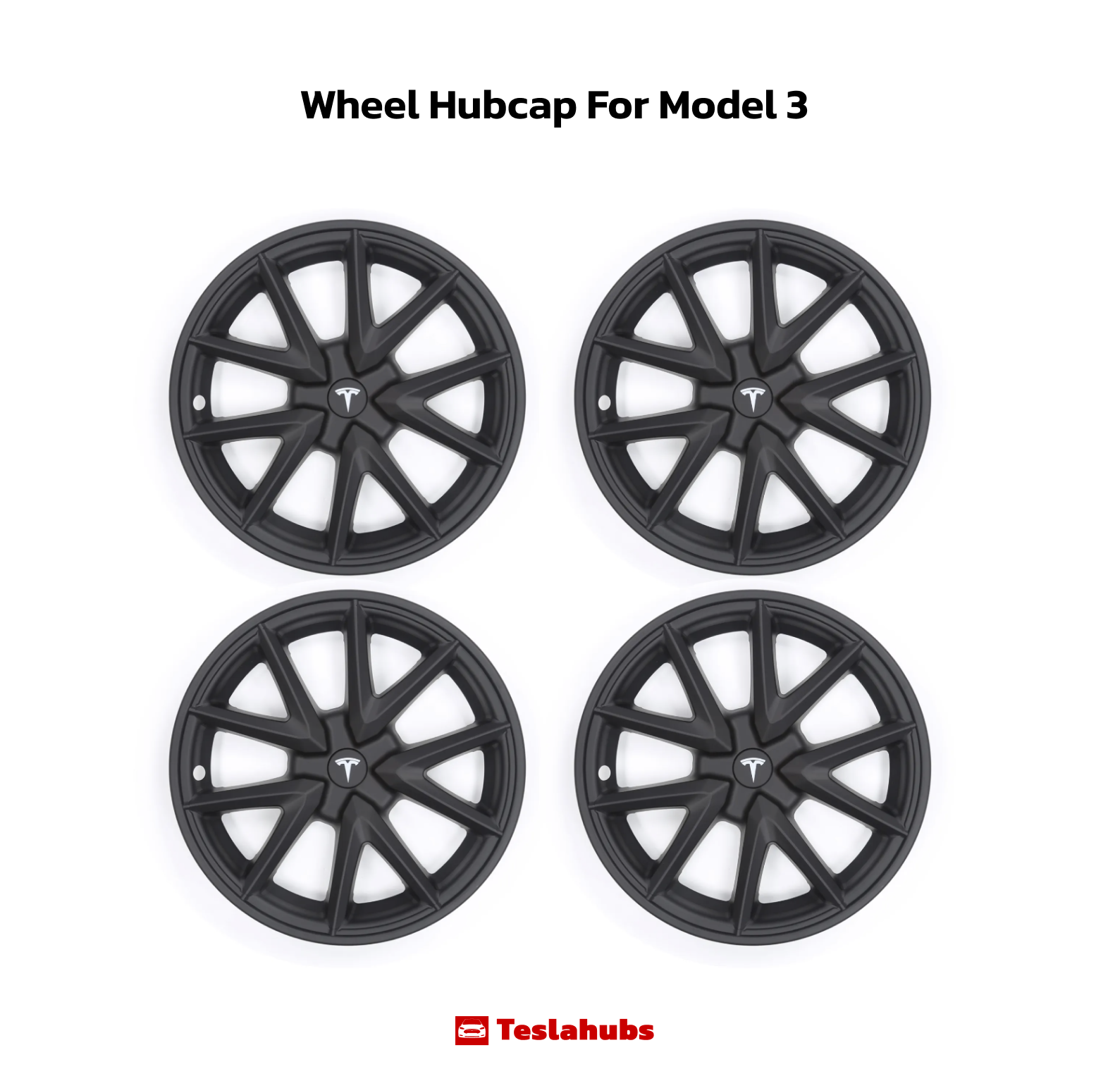 TeslaHubs™ Wheel Hubcap For Model 3