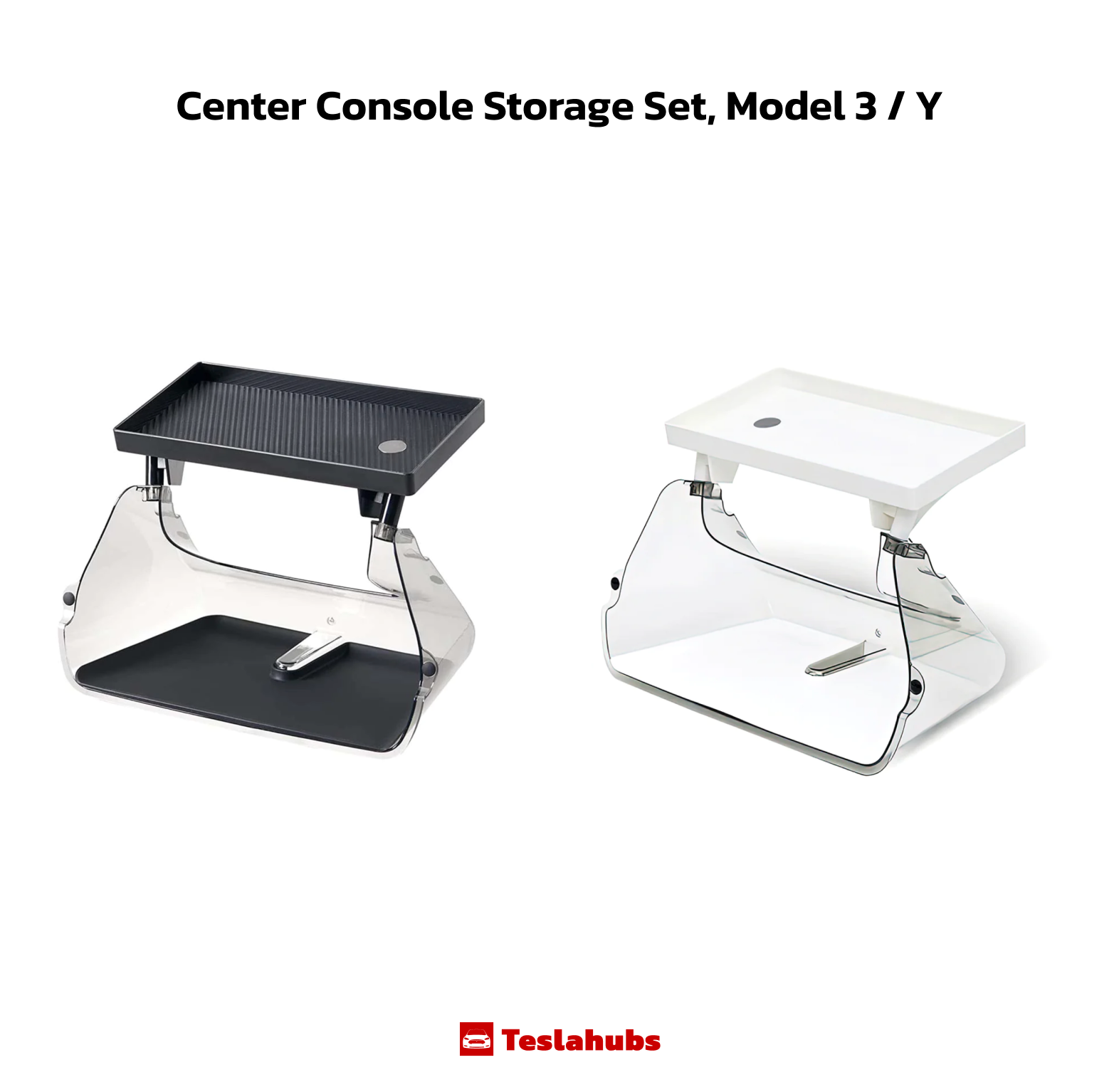 Ensemble de rangement pour console centrale Teslahubs™, modèle 3/Y 