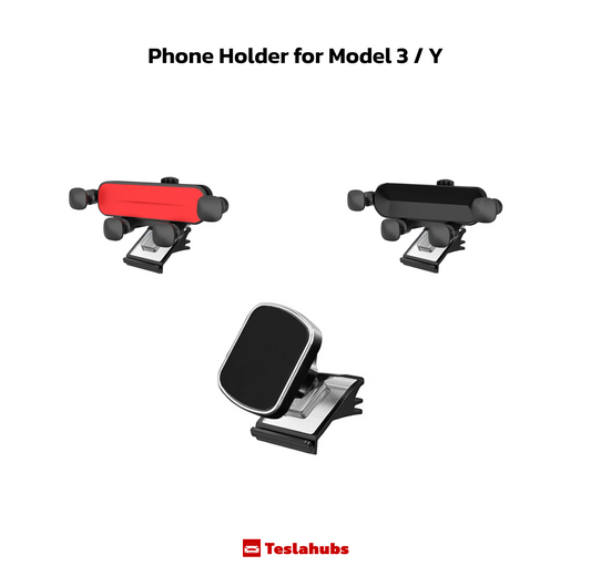 TeslaHubs™ Phone Holder for Model 3 / Y