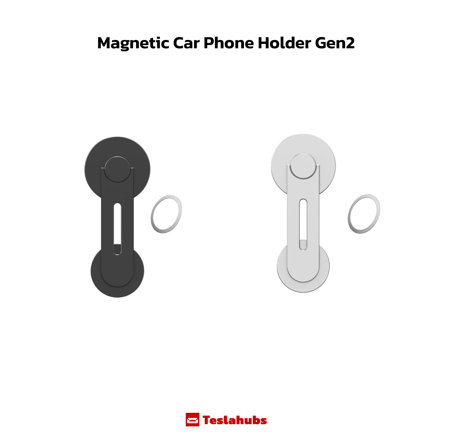 Support magnétique pour téléphone de voiture Teslahubs™ Gen2