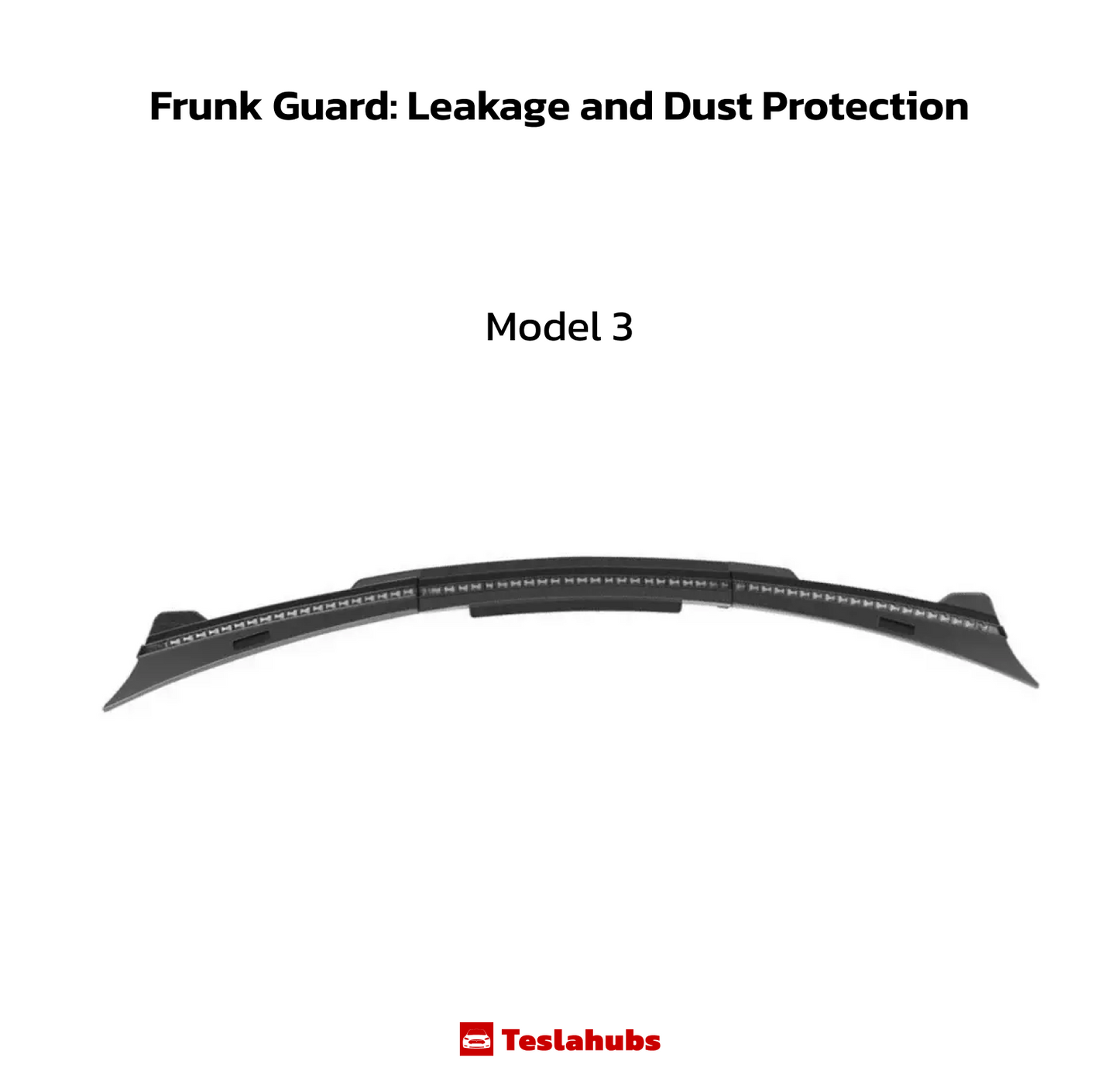 Teslahubs™ Frunk Guard: Leakage and Dust Protection