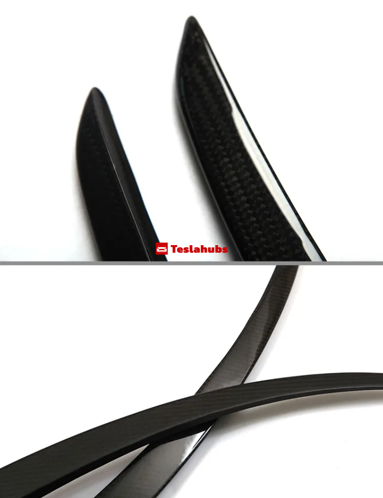 TeslaHubs™ Hardened Carbon Fiber Spoiler