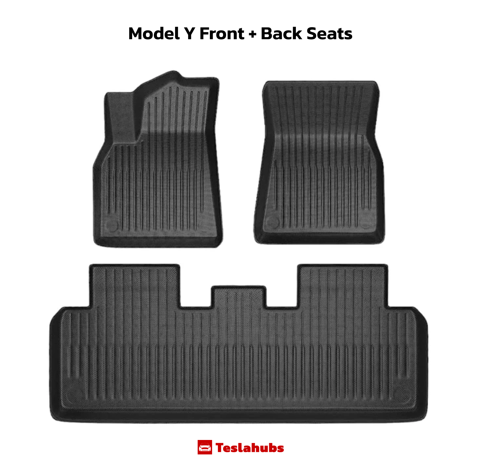 TeslaHubs™ Premium All Weather Mats For Model 3/Y