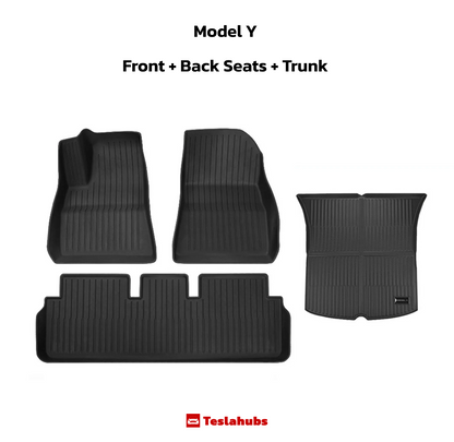 TeslaHubs™ Premium All Weather Mats For Model 3/Y