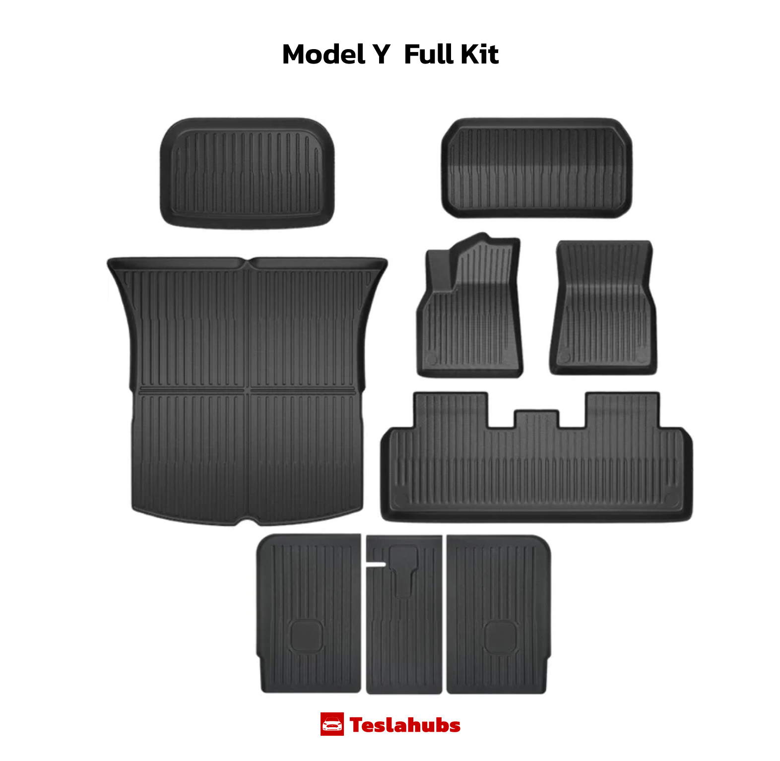 TeslaHubs™ All Weather Mats For Model 3/Y