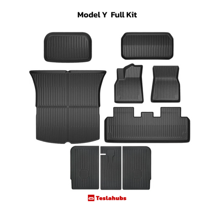 TeslaHubs™ Allwettermatten für Modell 3/Y 