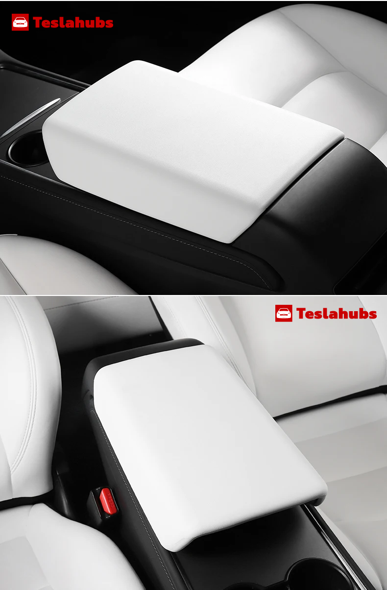 Teslahubs™ Mittelkonsolen-Armlehnenbezug für Tesla Model 3 / Y