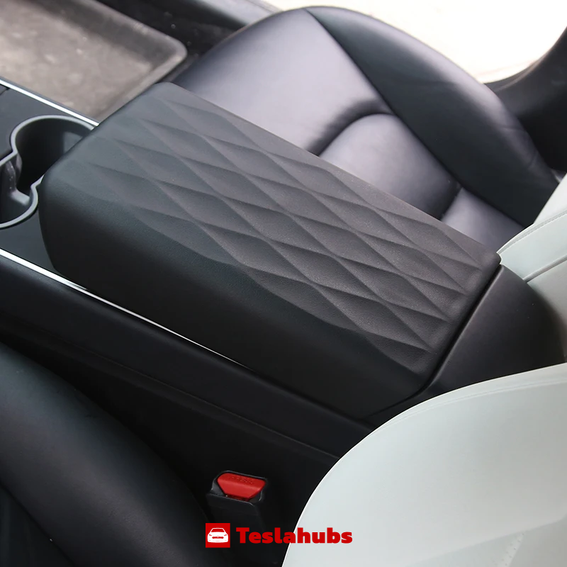 Teslahubs™ Central Console Armrest Cover For Tesla Model 3 / Y