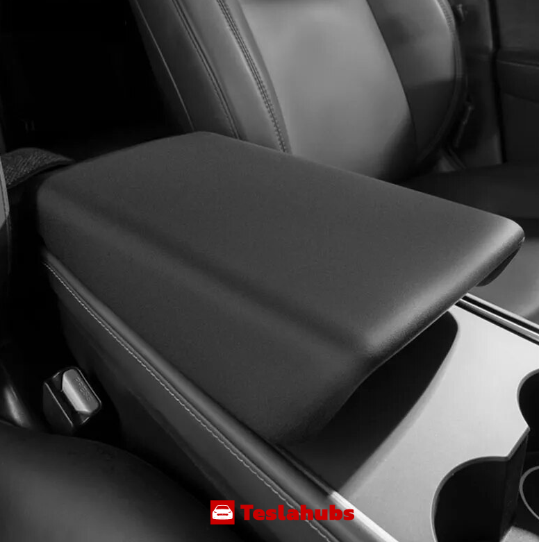 Teslahubs™ Central Console Armrest Cover For Tesla Model 3 / Y