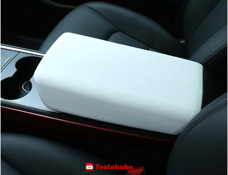 Teslahubs™ Central Console Armrest Cover For Tesla Model 3 / Y