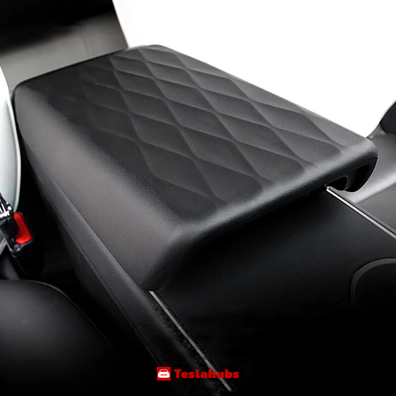 Teslahubs™ Central Console Armrest Cover For Tesla Model 3 / Y