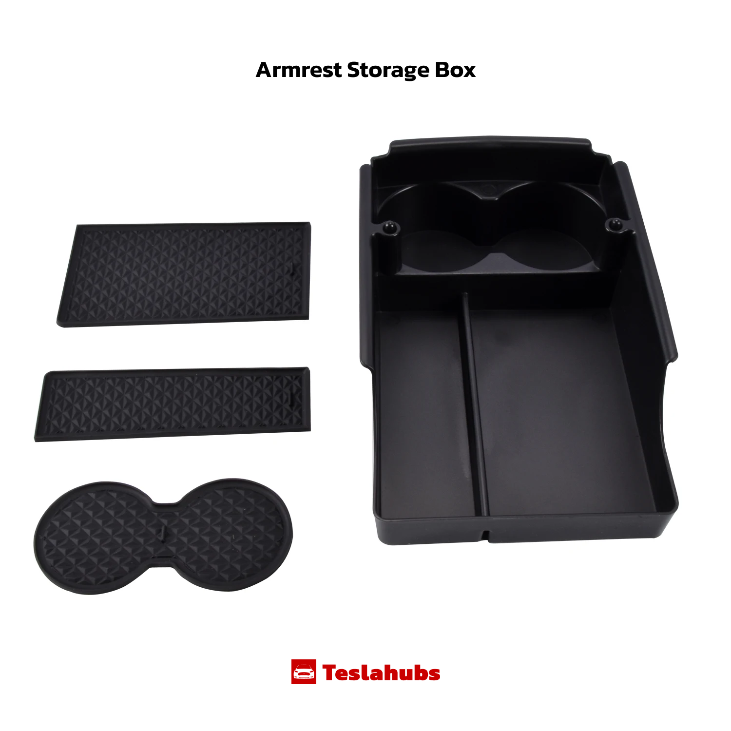 Teslahubs™ Armrest Storage Box For Tesla Model X/S