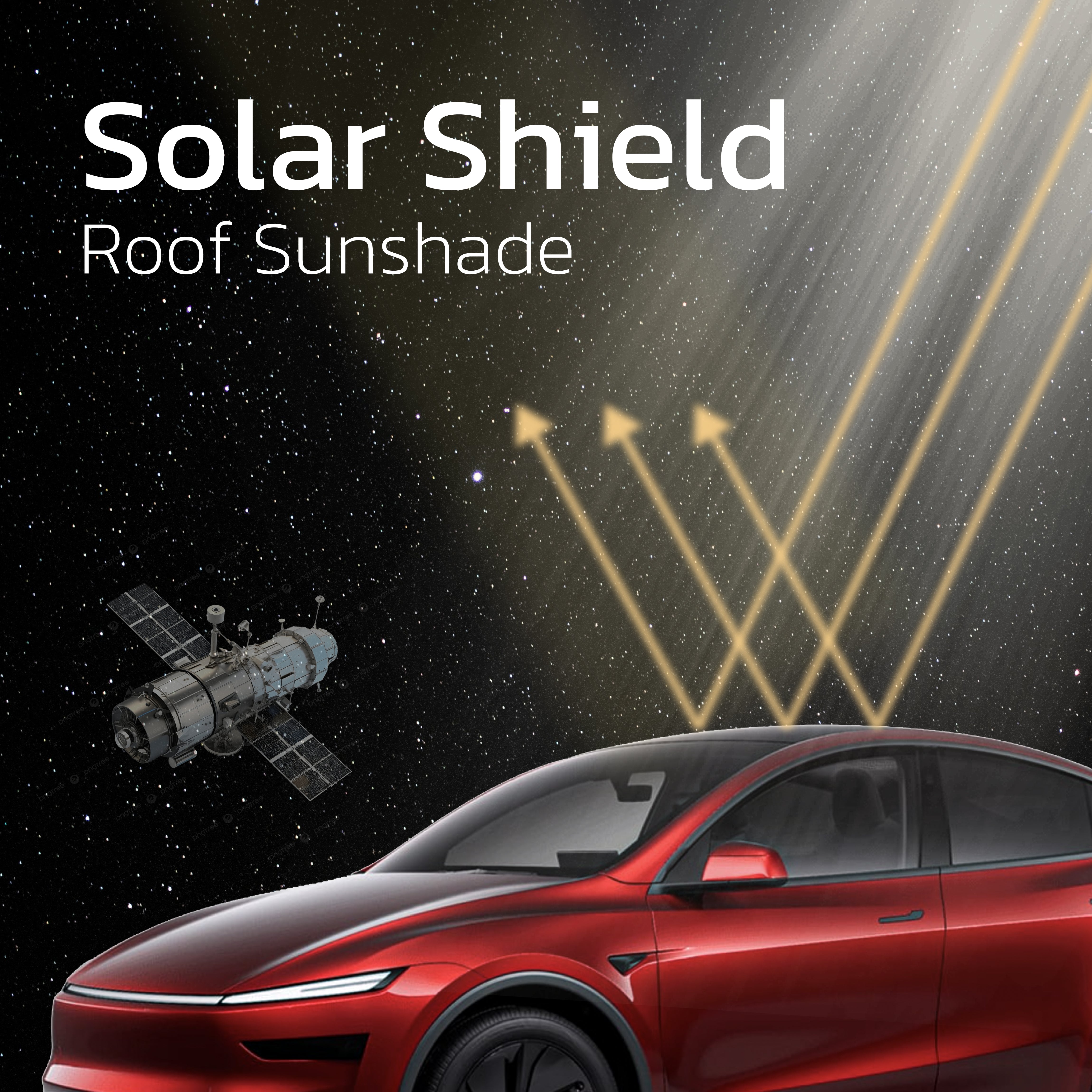Bouclier Solaire Teslahubs™